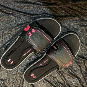 Under Armour Slides size 9
